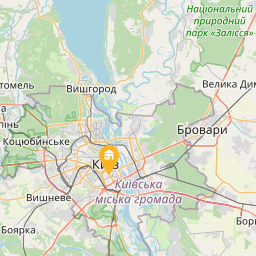 Єврохостел Київ на карті